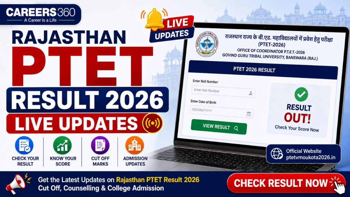 Rajasthan PTET Result 2026 Live: Date & Time, Scorecard Download & Rank @vmou.ac.in